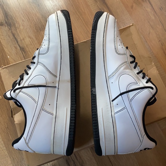 Contrast Stitch Green Stitch Af1 Nike Air Force Contrast Stitch